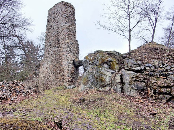 Rabštejnek Castle, Rabštejnská Lhota, Czechia, Czech Republic (Czechia)